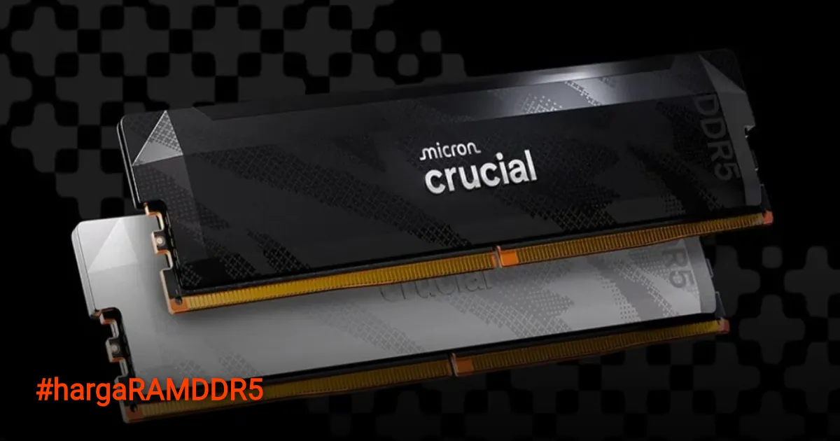 Harga RAM DDR5 Melonjak Drastis, Lebih Mahal dari PlayStation 5