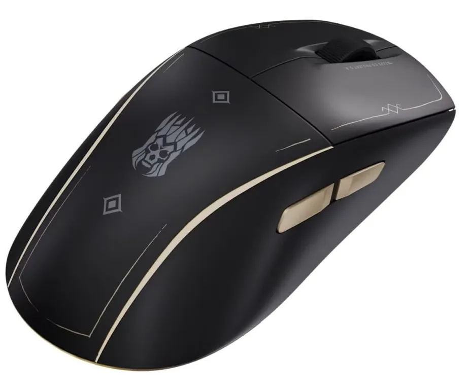 MM300 2XL Gaming Mouse Pad edisi The Witcher 3 dengan cetakan peta astral Spiral dan simbol Witcher