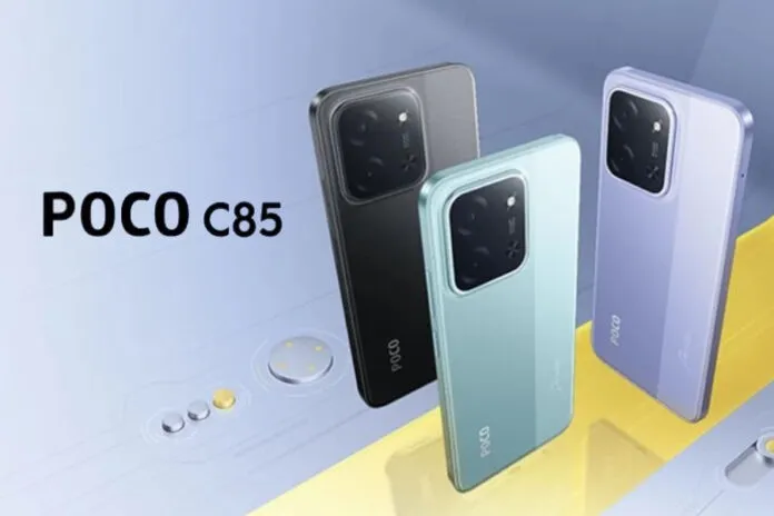 Poco C85 dengan spesifikasi dan harga terjangkau