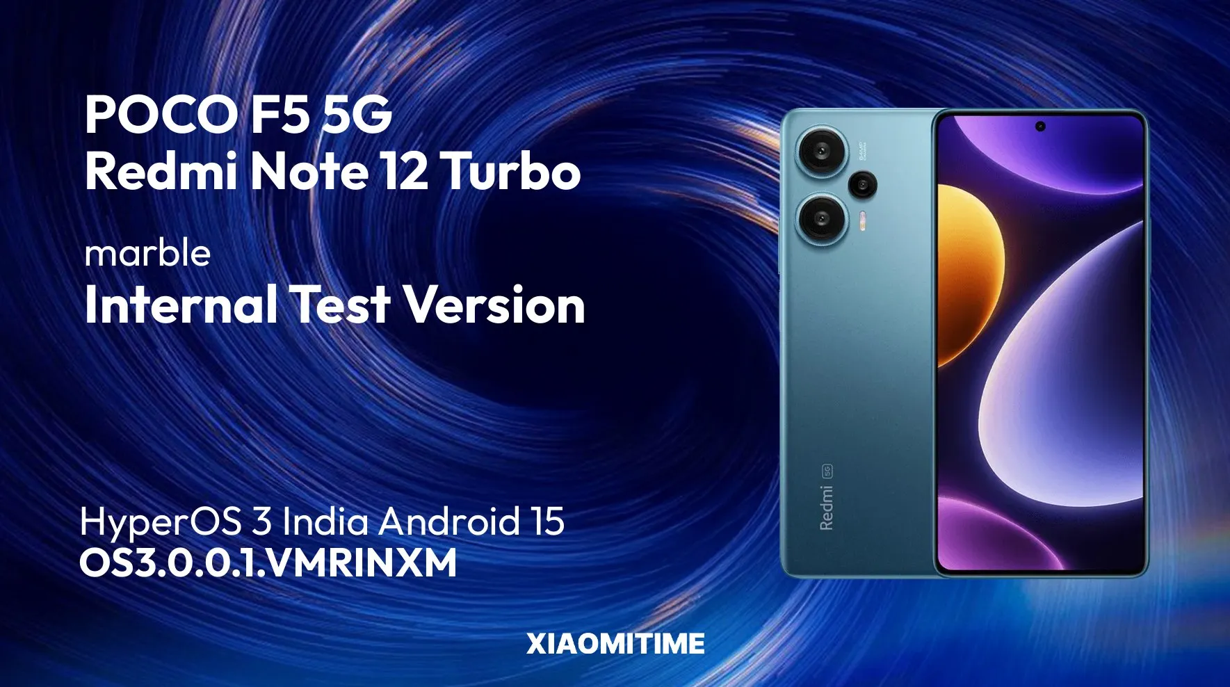 Poco F5 HyperOS 3 internal test (India)