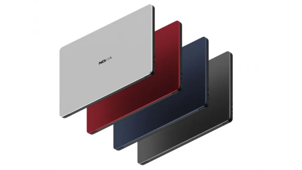 Render HMD Book CS-1 Flip menunjukkan desain convertible dengan hinge 360 derajat