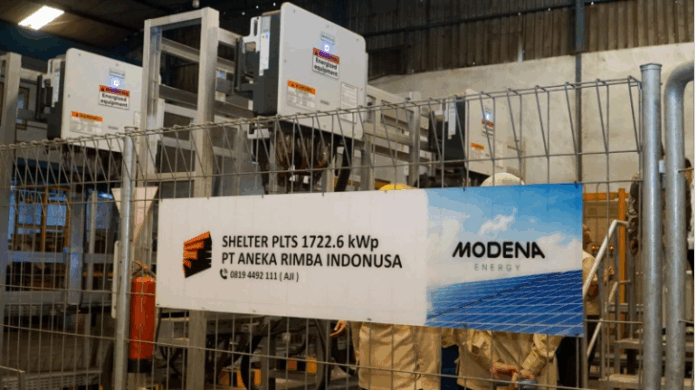 MODENA Energy Resmikan Solar Panel di Gresik, Potong Emisi 2.500 Ton CO2