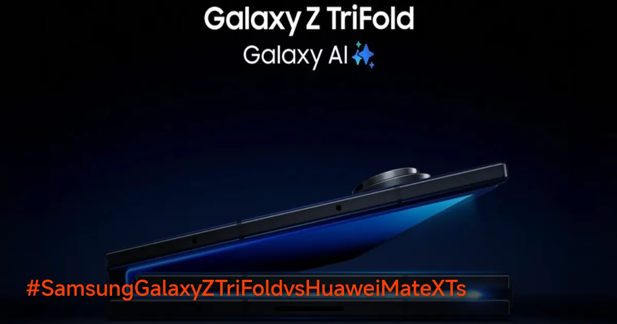 Samsung vs Huawei: Duel Sengit Ponsel Lipat Tiga yang Ubah Masa Depan