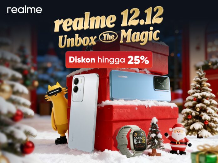 realme 12.12 Unbox The Magic: Diskon Hingga 25% dan First Sale C85 Series