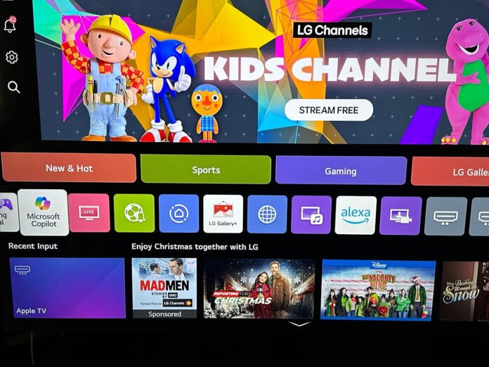 LG TV Dipasangi Paksa Copilot, dan Aplikasi AI Microsoft ini Tak Bisa Dihapus