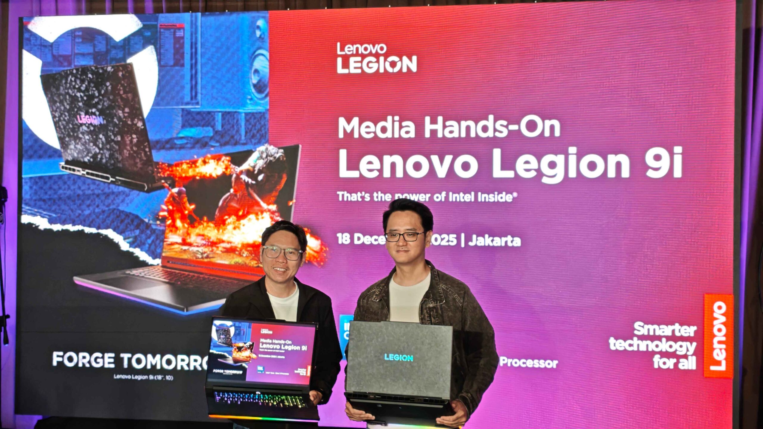 Lenovo Legion 9i Resmi di Indonesia, Laptop Gaming 3D dengan Harga Fantastis