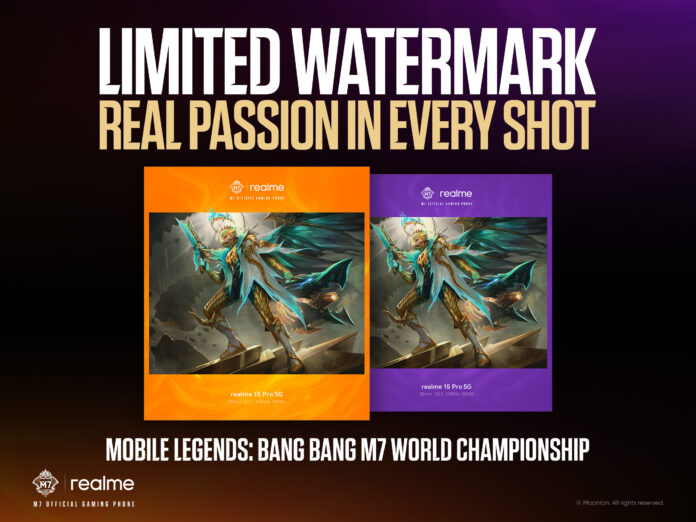 realme Hadirkan Watermark Eksklusif M7 dan Program Tebak Juara Sambut MLBB M7 World Championship