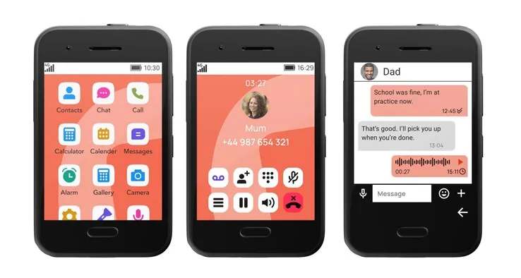 Desain kompak dan antarmuka sederhana XploraOne, ponsel layar sentuh tanpa aplikasi sosial media