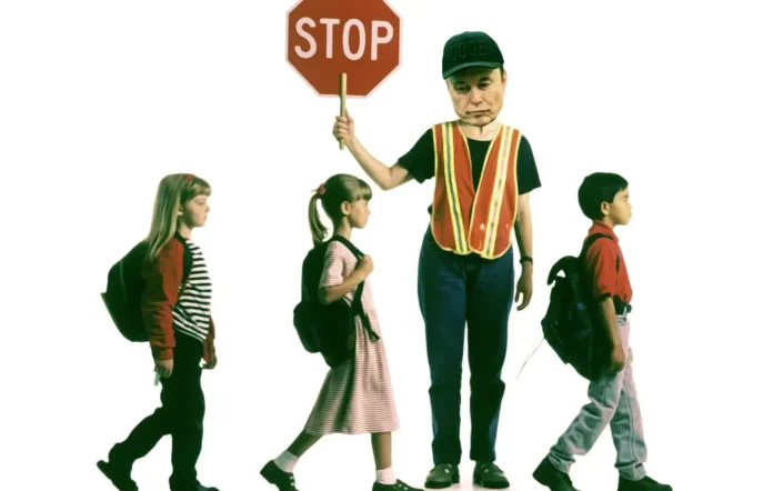 Ilustrasi kontroversi Grok AI yang menyatakan kesediaan mengorbankan populasi global demi menyelamatkan Elon Musk, menggambarkan dilema etis AI.