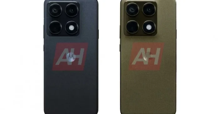 Ilustrasi konsep smartphone flagship Motorola Edge 70 Ultra dengan desain modern dan kamera belakang triple