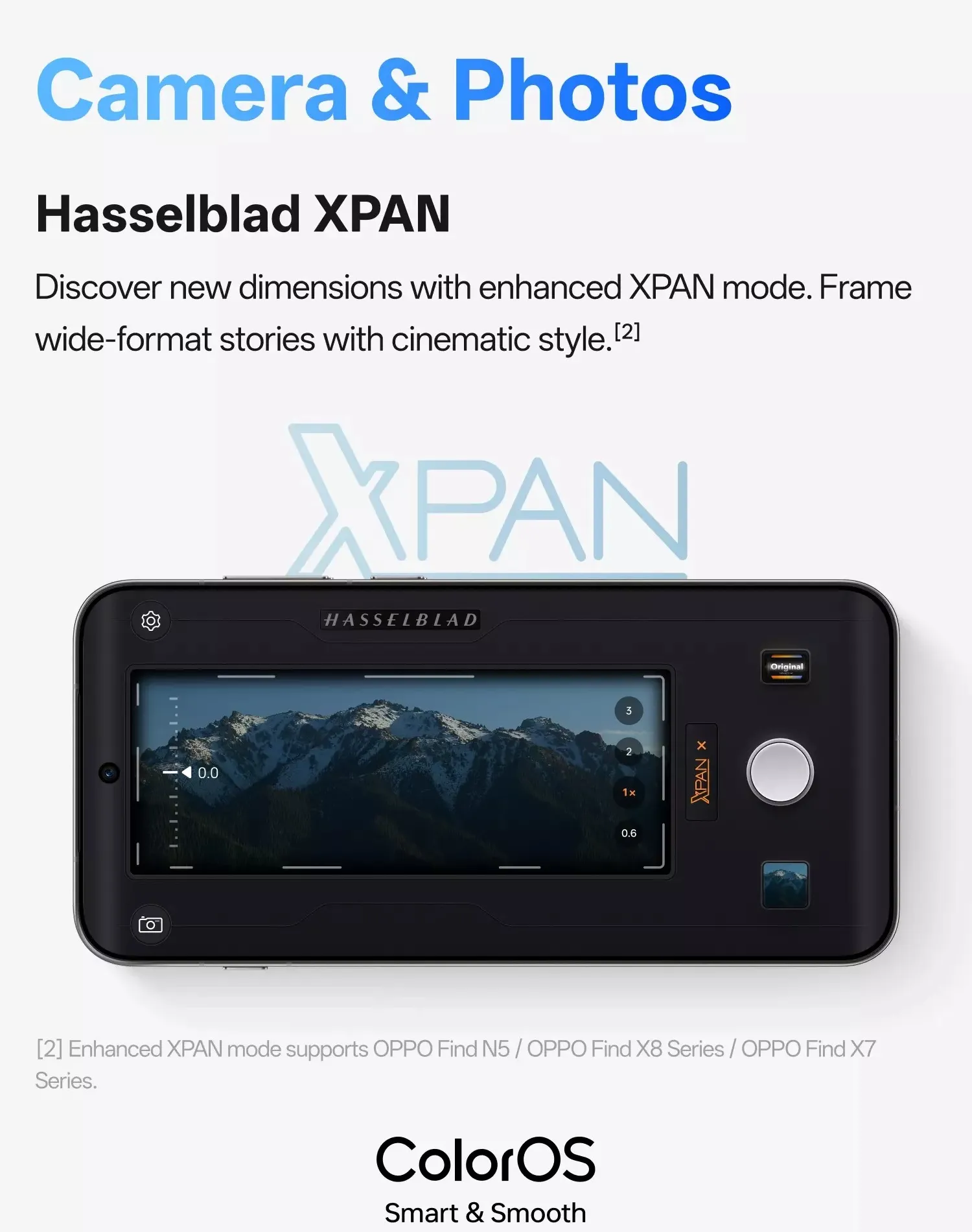 Efek filter CineStill 800T pada fotografi malam hari di ColorOS