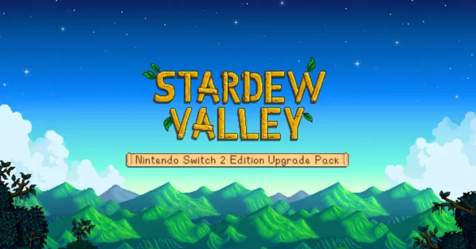 Ilustrasi suasana bermain Stardew Valley di Nintendo Switch 2 dengan mode multiplayer co-op