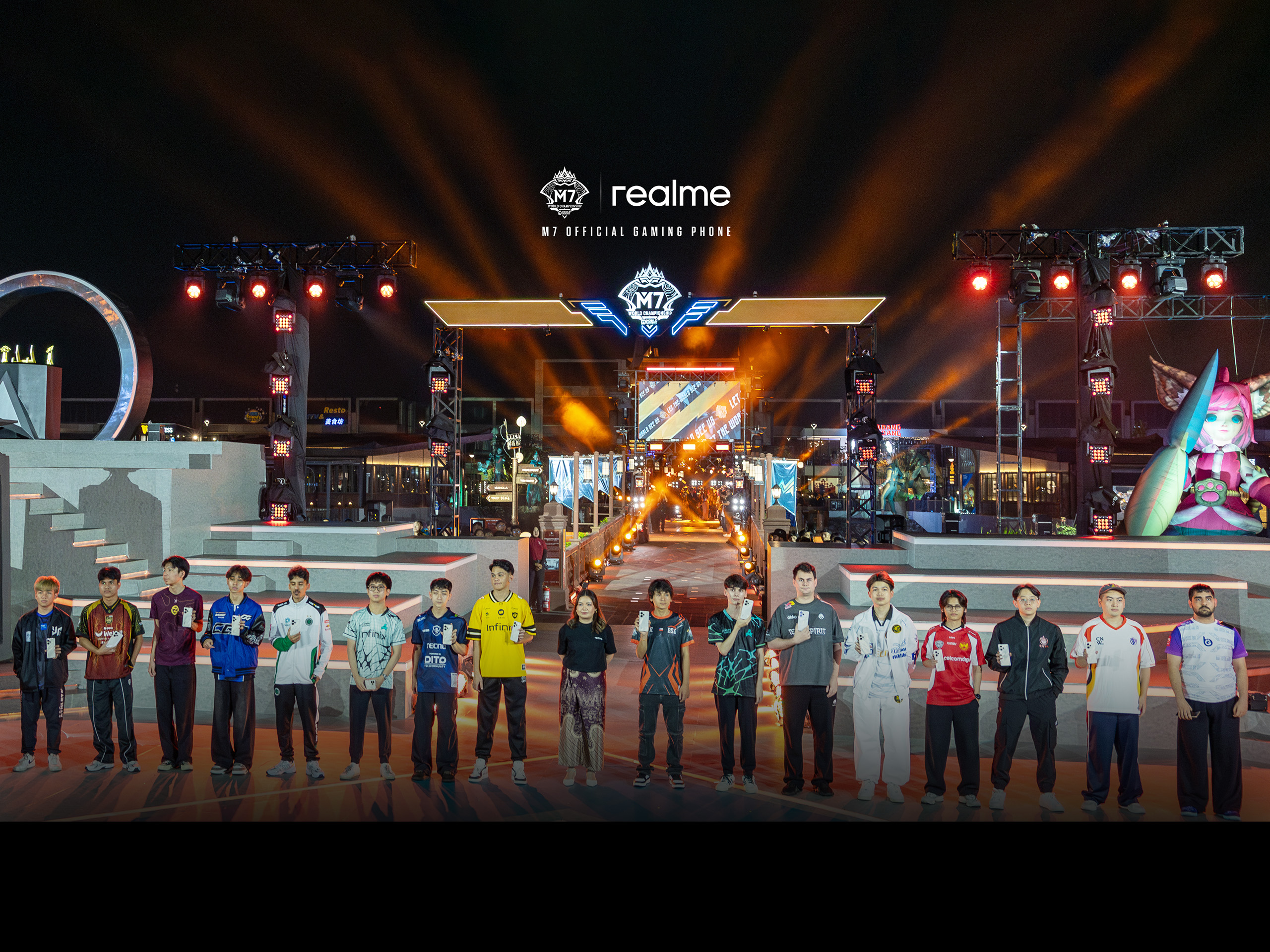 Sejarah Baru M7! realme 15 Pro 5G Jadi Senjata 16 Tim Esports Dunia