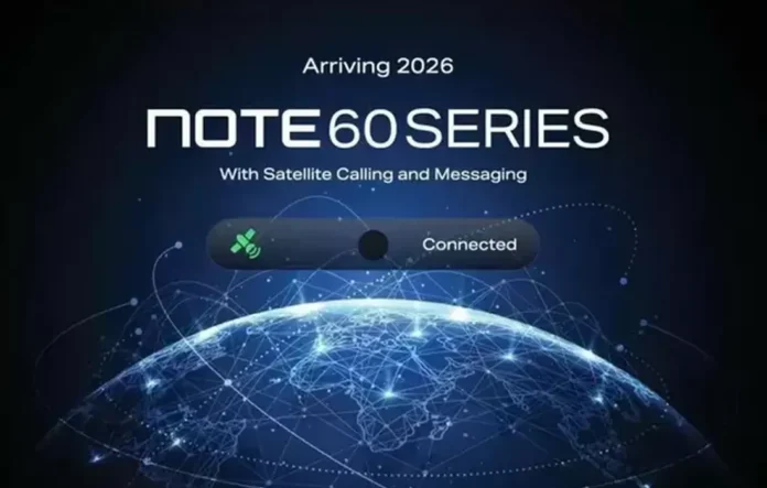 Infinix Note 60 fitur telepon satelit global di CES 2026