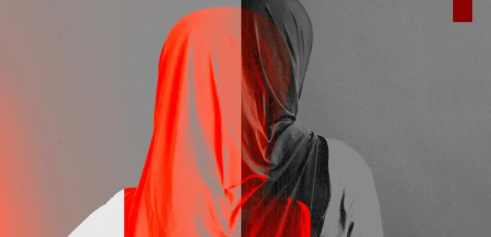 Ilustrasi penyalahgunaan Grok AI untuk memanipulasi pakaian wanita