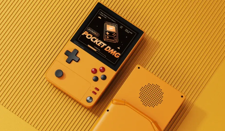 Ayaneo Pocket DMG Aura Yellow