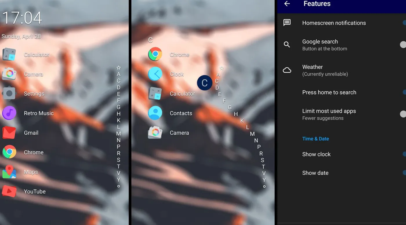 The Niagara Launcher for Android