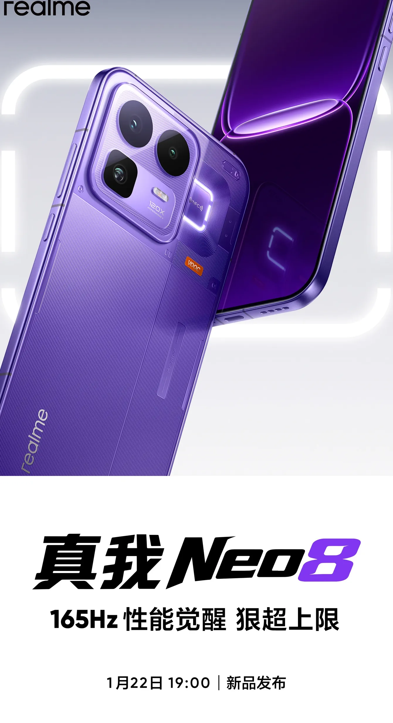 Realme Neo 8 Rilis 22 Januari, Debut Layar Samsung 165Hz