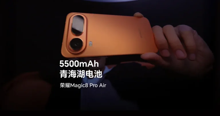 Honor Magic8 Pro Air: Baterai Jumbo 5500mAh dalam Bodi Tipis