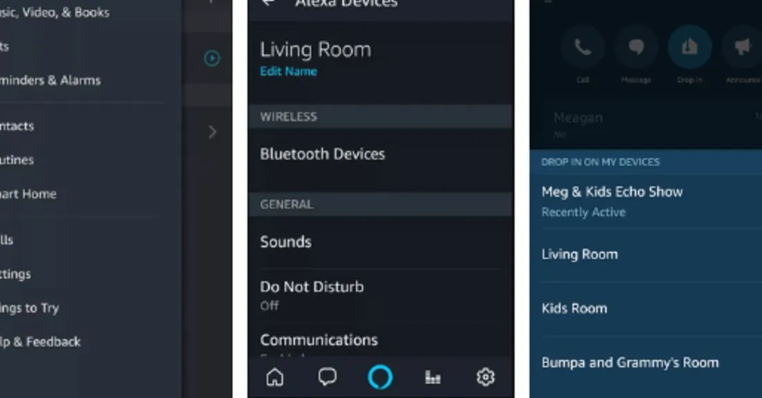 Screenshot of Drop-in