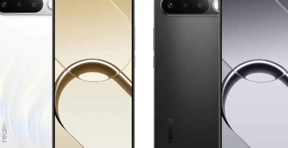 Realme 16 color options Air Black and Air White