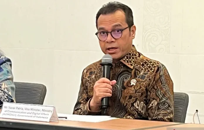 Wamenkomdigi Nezar Patria menjelaskan rancangan Perpres AI yang sudah masuk Setneg.