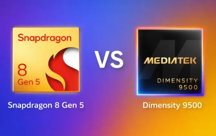 Perbandingan chipset Snapdragon 8 Gen 5 vs Dimensity 9500